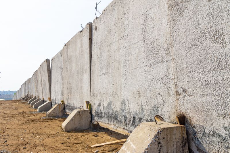 Concrete Fence Construction