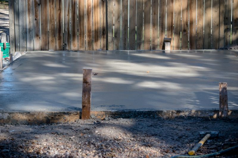 Concrete Pad Pouring