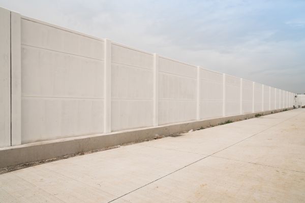 Concrete Fence Construction in Gainesville