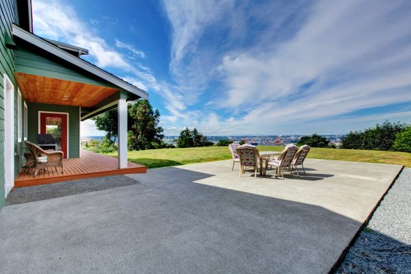Backyard Concrete Paving in Gainesville