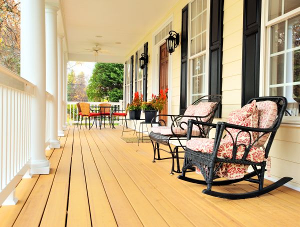 Front Porch Renovation in Gainesville