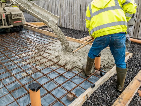 Basement Slab Pouring in Gainesville