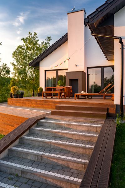 Patio Steps Replacement in Gainesville