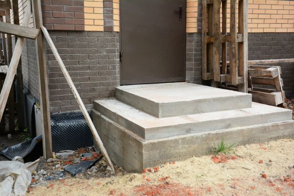 Cement Steps Construction in Gainesville
