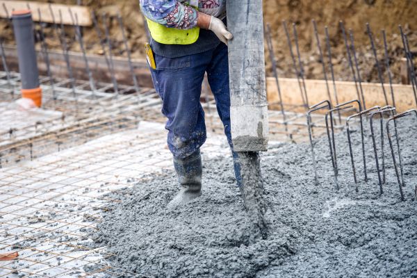 Cabin Foundation Pouring in Gainesville